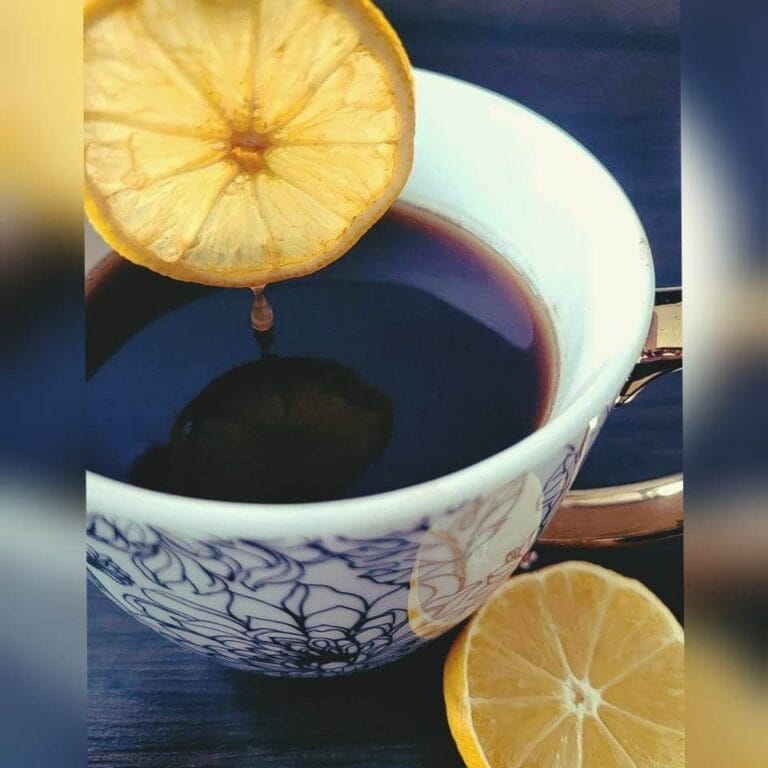 Kawa z cytryną