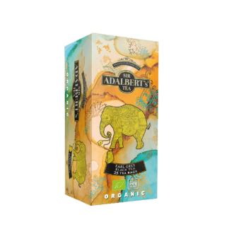 ADALBERT'S EARL GREY BLACK TEA ORGANIC SASZETKI 25X2G