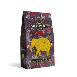 ADALBERT'S BLACK TEA WITH BLUE CORNFLOWER LIŚCIASTA 100G KARTONIK