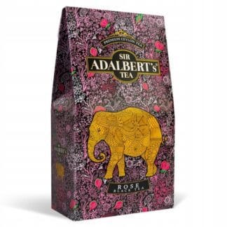 Adalbert`s ROSE Black Tea LIŚCIASTA 100G KARTONIK