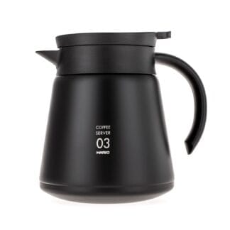 Hario Insulated Stainless Steel Server V60-03 Czarny - 800ml