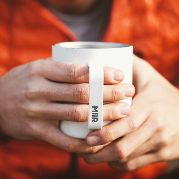 MiiR - Camp Cup Biały - Kubek kempingowy 350 ml