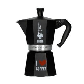 Kawiarka Bialetti Moka Express Love 6tz Czarna