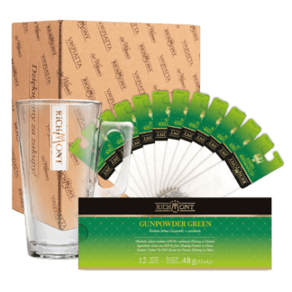 Richmont Gunpowder Green 12 Saszetek + Szklanka Hot Winter