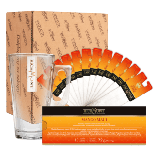 Richmont Mango Maui 12 Saszetek + Szklanka Hot Winter