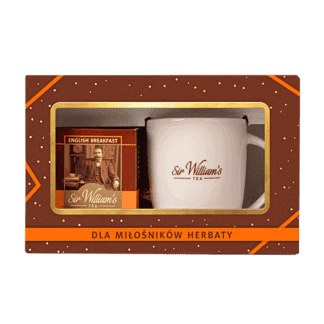 Zestaw Sir William's Tea 15 Herbat English Breakfast Z Kubkiem Porcelanowym