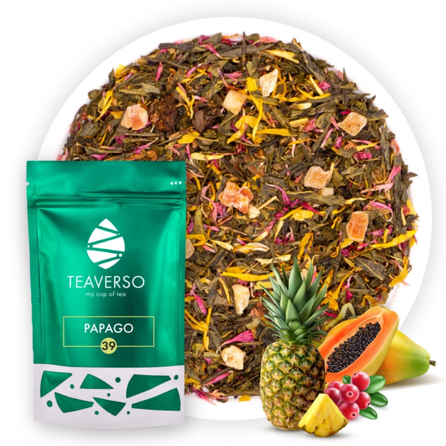 Herbata Zielona Teaverso Papago 100g