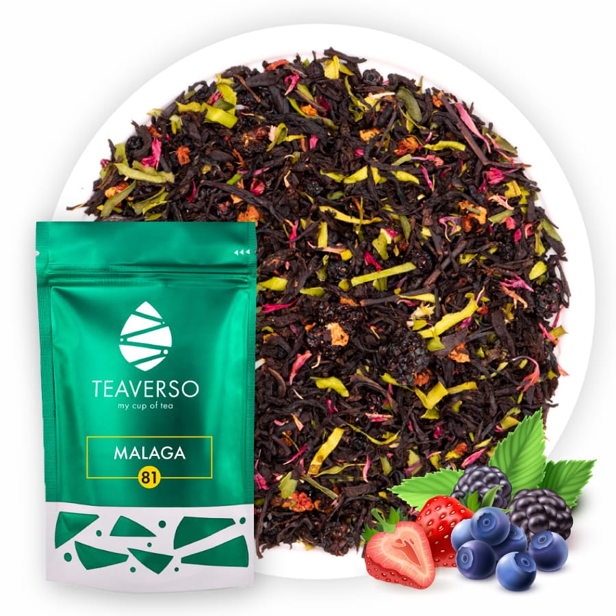 Herbata Czarna Teaverso Malaga 100g