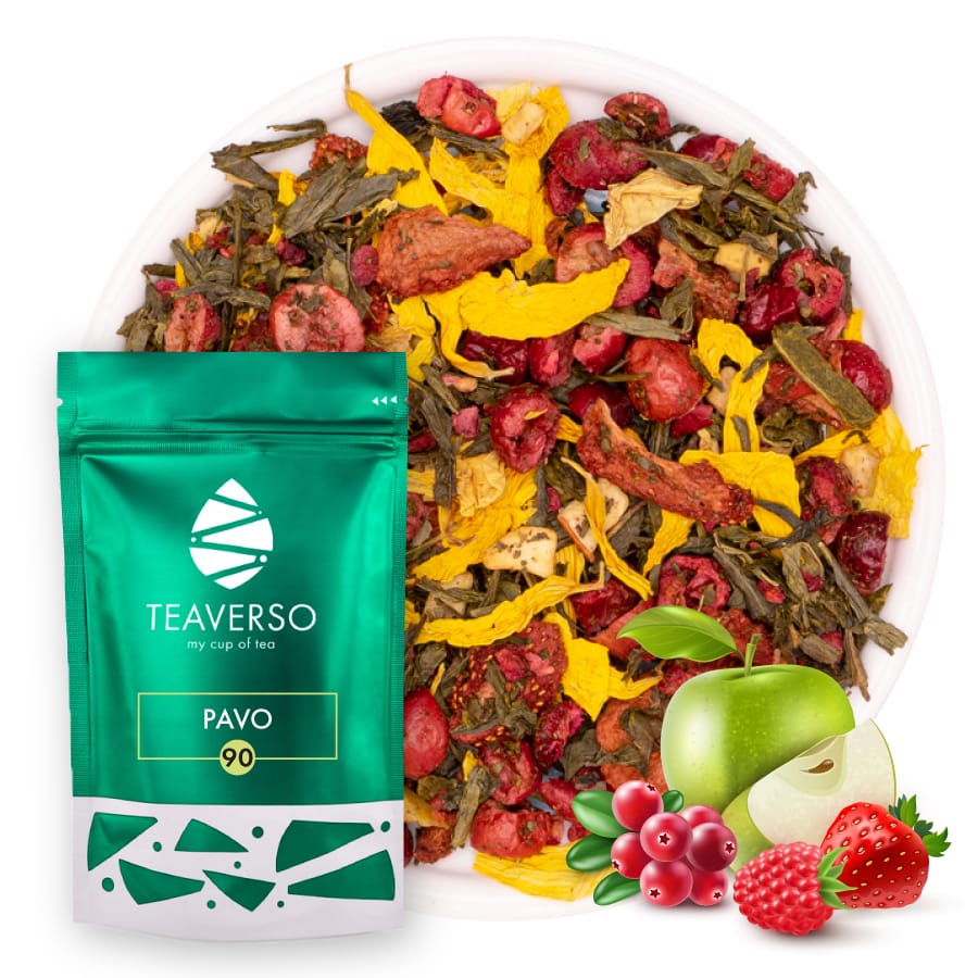 Herbata Zielona Teaverso Pavo 100g