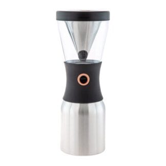 Asobu - Cold Brew Insulated Portable Brewer - Srebrny