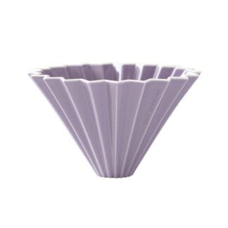 ORIGAMI Dripper Ceramiczny M Fioletowy