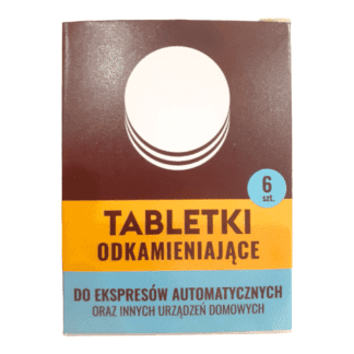 Tabletki Odkamieniające 6 Sztuk - E-Barista