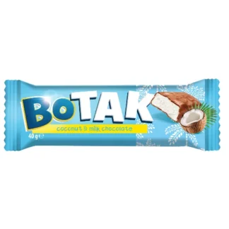Eurohansa - BOTAK baton kokosowy w mlecznej czekoladzie - 40g