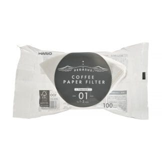 Hario - Filtry papierowe białe PEGASUS 01 - 100 Sztuk