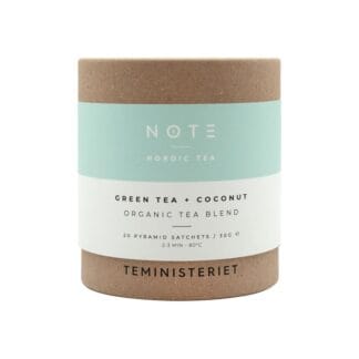 Teministeriet - NOTE Green Tea Coconut Organic - Herbata Zielona 20 Torebek