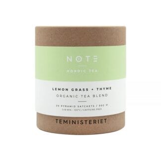 Teministeriet - NOTE Lemongrass Thyme Organic - Herbata Ziołowa 20 Torebek