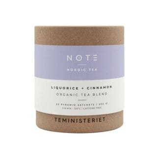 Teministeriet - NOTE Liquorice Cinnamon Organic - Herbata Ziołowa 20 Torebek