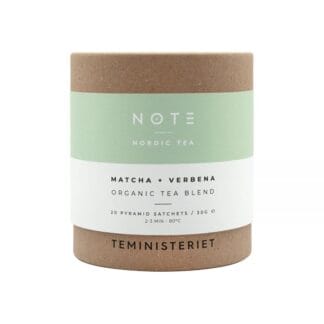 Teministeriet - NOTE Matcha Verbena Organic - Herbata Zielona 20 Torebek