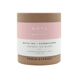 Teministeriet - NOTE White Tea Elderflower Organic - Herbata Biała 20 Torebek