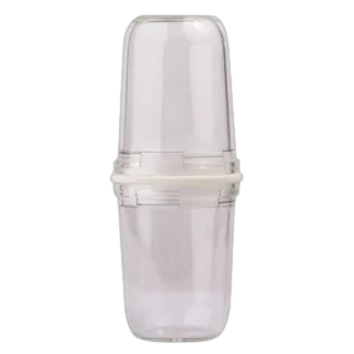 Przezroczysty shaker do mleka Hario Latte Shaker o pojemności 70 ml z białą uszczelką, umożliwiający szybkie i łatwe spienianie mleka bez użycia prądu. Kompaktowy design sprawia, że jest idealnym akcesorium do przygotowywania kaw mlecznych w domu lub w podróży.