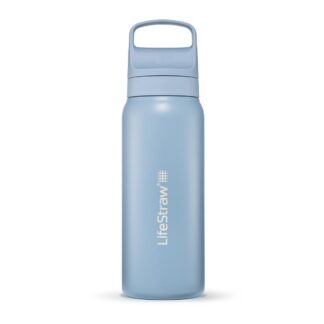 LifeStraw Go 2.0 Termiczna Butelka z Filtrem Membranowo-Węglowym 700 ml Icelandic Blue