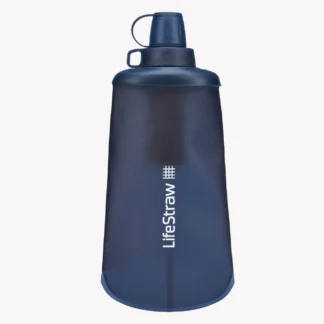 LifeStraw Peak Series Składana Butelka Wyciskana 650 ml z Filtrem Mount Blue
