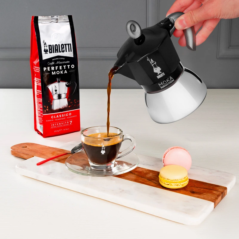 Bialetti - New Moka Induction 6tz czarna