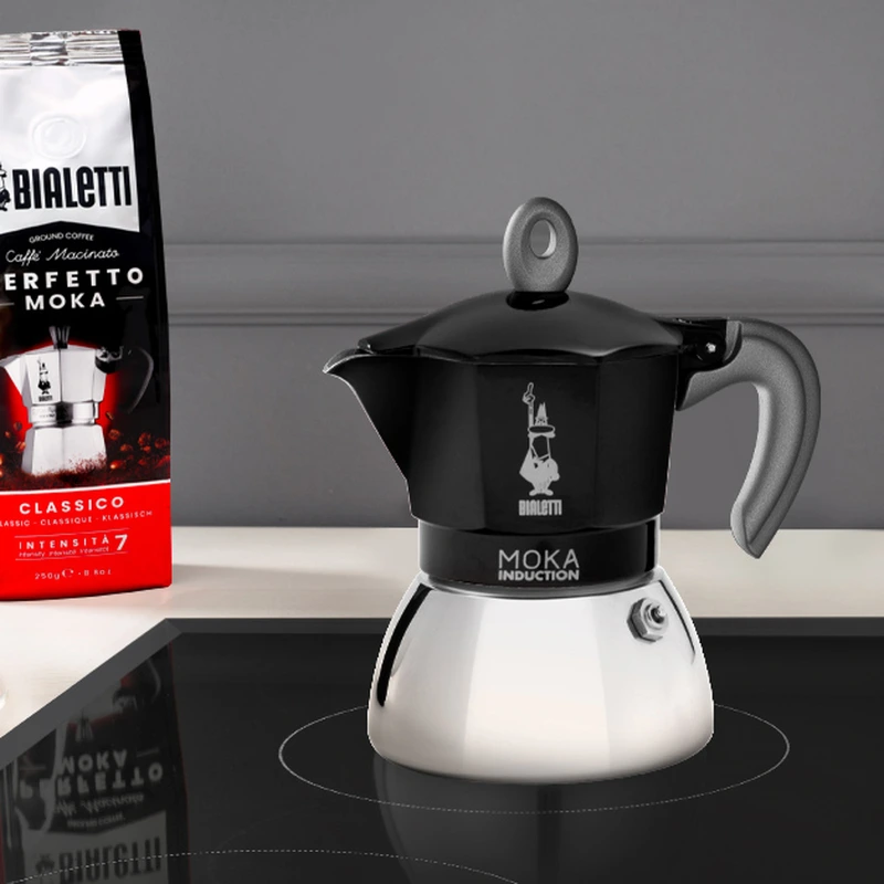 Bialetti - New Moka Induction 6tz czarna