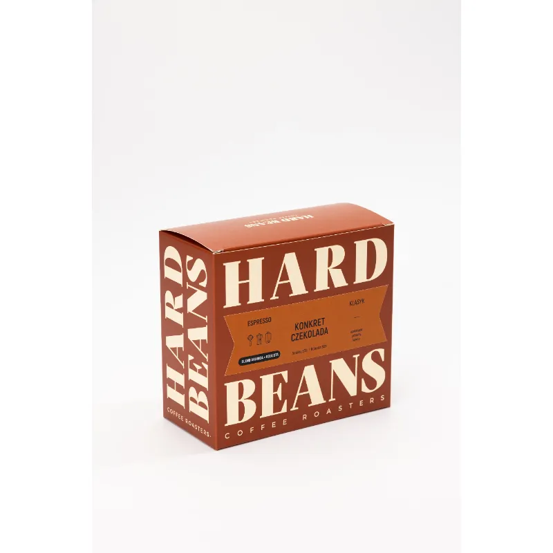 Hard Beans kawa ziarnista Konkret Czekolada Espresso 250 g