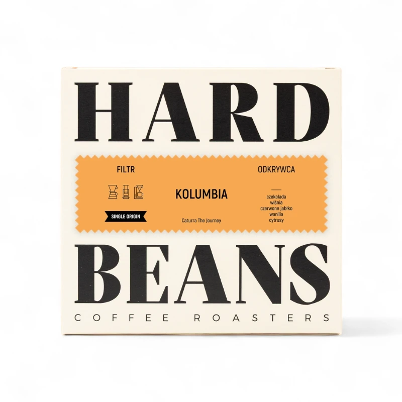 Hard Beans - Kolumbia Caturra The Journey Filter - Kawa Ziarnista 250 g