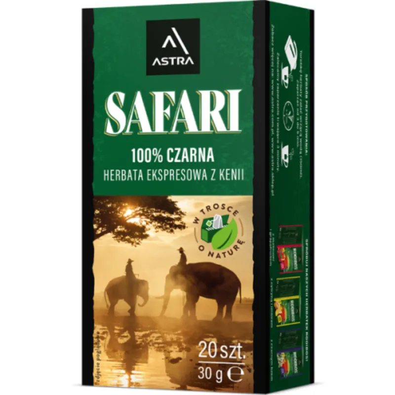 ASTRA Herbata SAFARI 20 Saszetek