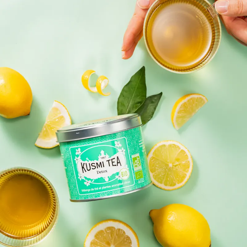Kusmi Tea - Herbata Zielona Detox Bio - 100 g