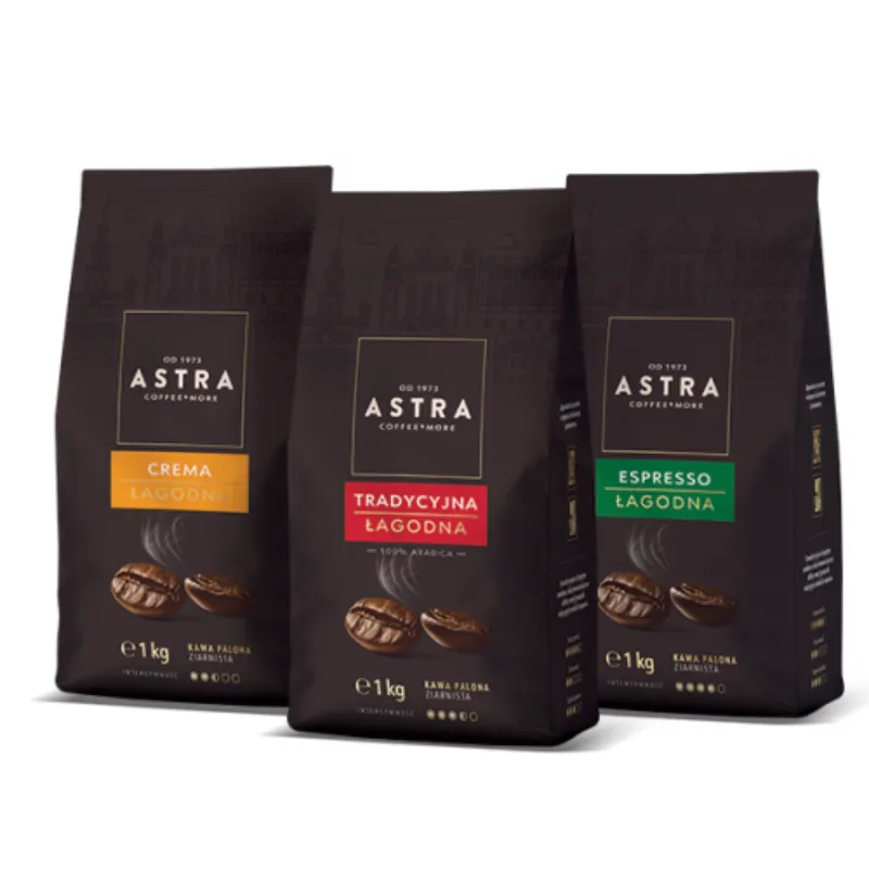 ASTRA - Kawa Łagodna Crema ziarnista - 1kg