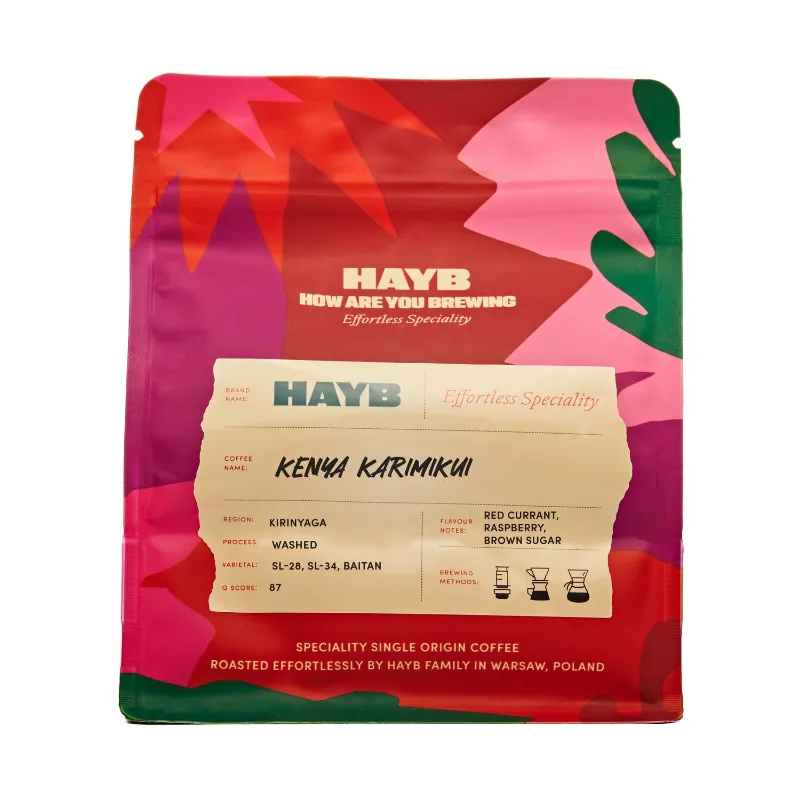 HAYB - Kenya Karimikui Washed Filter - Kawa Ziarnista 250 g