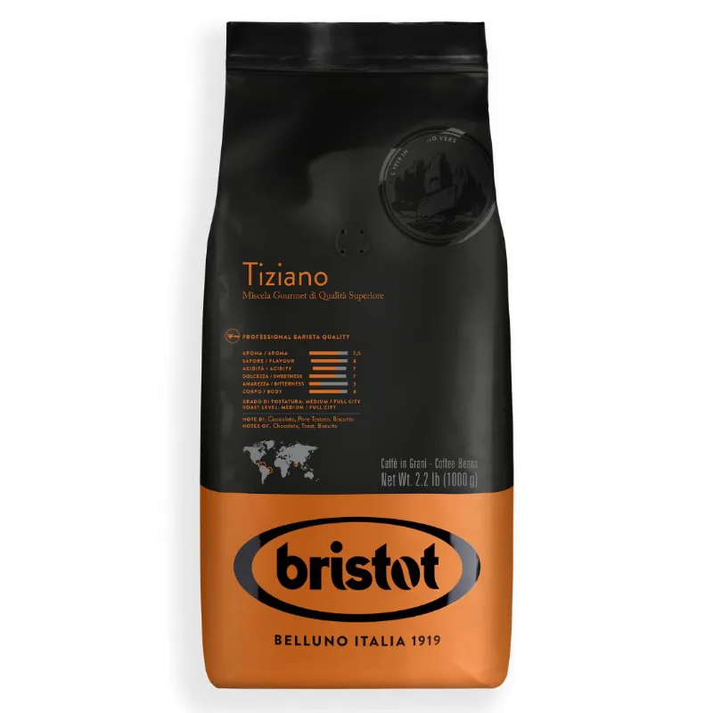 Kawa Bristot Tiziano kawa ziarnista1 kg
