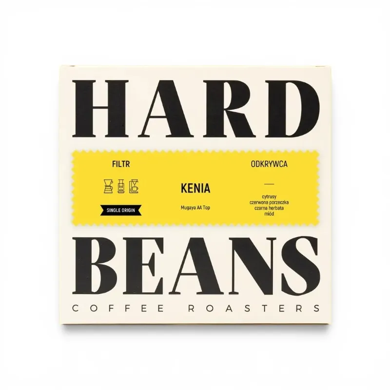 Hard Beans Kenia Mugaya AA Top Washed Filter 250 g
