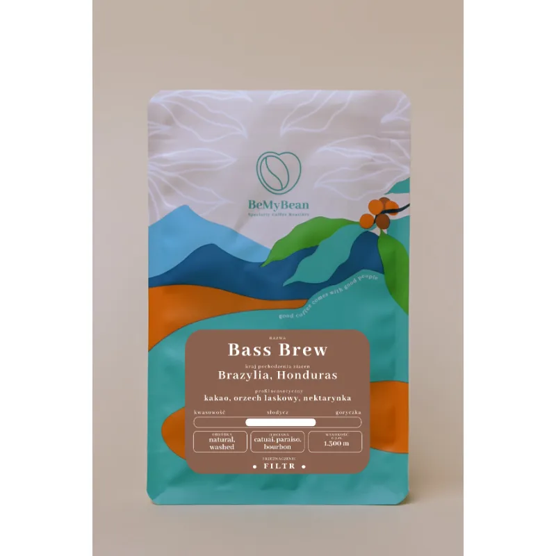 BeMyBean Bass Brew Filter Blend kawa ziarnista 1 kg