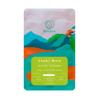 BeMyBean Funky Brew Natural Filter Kawa Ziarnista 1 kg